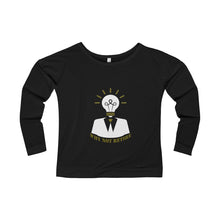 Women's Why Not Retire Terry Long Sleeve Scoopneck T-Shirt - JTApparel