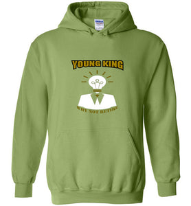 Young King Why Not Retire Gildan Heavy Blend Hoodie - JTApparel