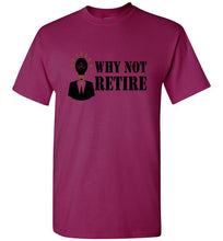 Why Not Retire Signature Logo Short- Sleeve Tee - JTApparel