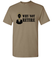 Why Not Retire Signature Logo Short- Sleeve Tee - JTApparel