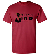 Why Not Retire Signature Logo Short- Sleeve Tee - JTApparel