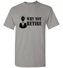 Why Not Retire Signature Logo Short- Sleeve Tee - JTApparel
