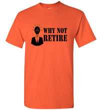 Why Not Retire Signature Logo Short- Sleeve Tee - JTApparel