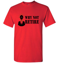 Why Not Retire Signature Logo Short- Sleeve Tee - JTApparel