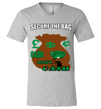 Secure The Bag Unisex V-Neck Tee - JTApparel