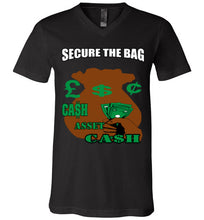 Secure The Bag Unisex V-Neck Tee - JTApparel