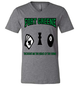 Fort Greene Unisex V- Neck Tee