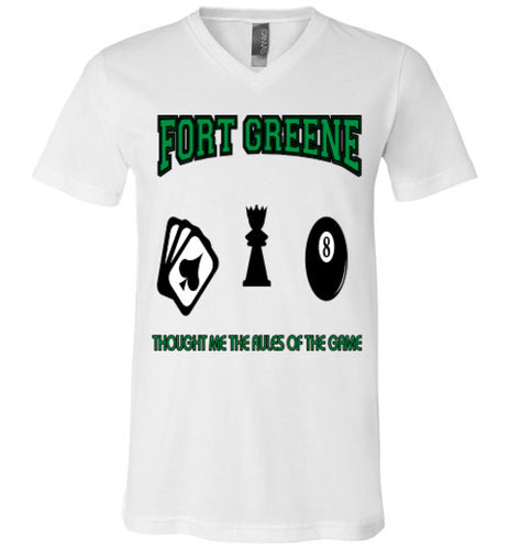 Fort Greene Unisex V- Neck Tee