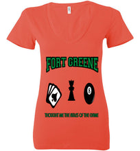 Fort Greene Ladies Deep V- Neck