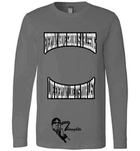 Everyday Above Ground Is A Blessing Canvas Long Sleeve T-Shirt]Jtapparel.com - JTApparel