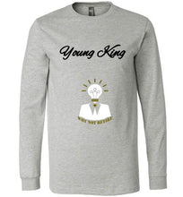 Young King Youth Boy Why Not Retire Long Sleeve T-Shirt - JTApparel