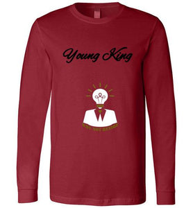 Young King Youth Boy Why Not Retire Long Sleeve T-Shirt - JTApparel