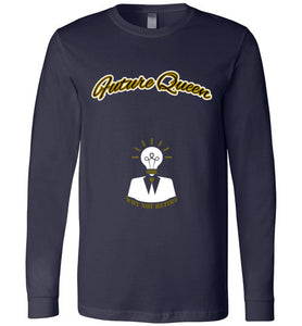 Future Queen Youth Girl Why Not Retire Long Sleeve T-Shirt]Jtapparel.com - JTApparel