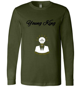 Young King Youth Boy Why Not Retire Long Sleeve T-Shirt - JTApparel