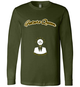 Future Queen Youth Girl Why Not Retire Long Sleeve T-Shirt]Jtapparel.com - JTApparel