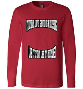 Everyday Above Ground Is A Blessing Canvas Long Sleeve T-Shirt]Jtapparel.com - JTApparel