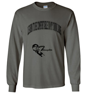 Learn To Be Comfortable In Your Own Lane Long Sleeve T-Shirt]Jtapparel.com - JTApparel