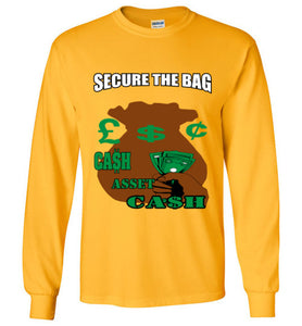 Secure The Bag Long Sleeve T-Shirt - JTApparel