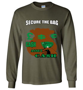 Secure The Bag Long Sleeve T-Shirt - JTApparel