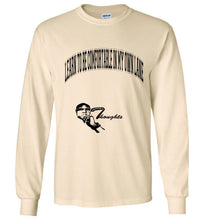 Learn To Be Comfortable In Your Own Lane Long Sleeve T-Shirt]Jtapparel.com - JTApparel