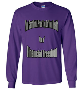 You Can't Put A Price Tag On Your Health Gildan Long Sleeve T-Shirt - JTApparel