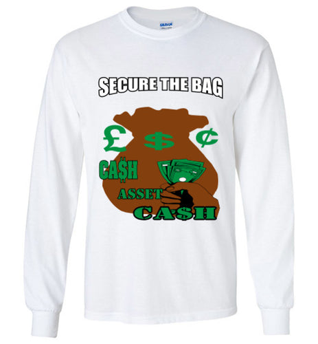 Secure The Bag Long Sleeve T-Shirt - JTApparel