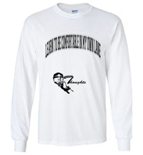 Learn To Be Comfortable In Your Own Lane Long Sleeve T-Shirt]Jtapparel.com - JTApparel