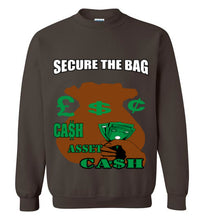 Secure The Bag Crewneck Sweatshirt - JTApparel