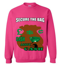 Secure The Bag Crewneck Sweatshirt - JTApparel