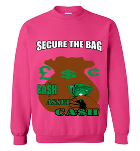 Secure The Bag Crewneck Sweatshirt - JTApparel