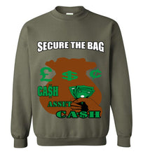 Secure The Bag Crewneck Sweatshirt - JTApparel