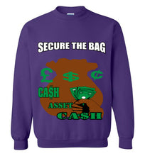 Secure The Bag Crewneck Sweatshirt - JTApparel