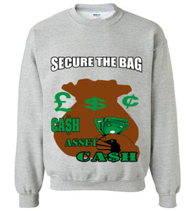Secure The Bag Crewneck Sweatshirt - JTApparel