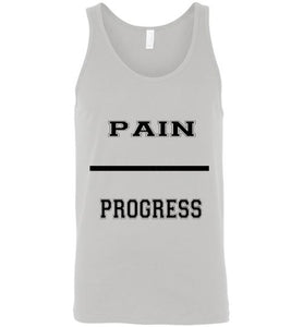 Pain Equal Progress women's Canvas Tank Top]Jtapparel.com - JTApparel