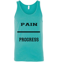 Pain Equal Progress women's Canvas Tank Top]Jtapparel.com - JTApparel