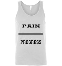 Pain Equal Progress women's Canvas Tank Top]Jtapparel.com - JTApparel