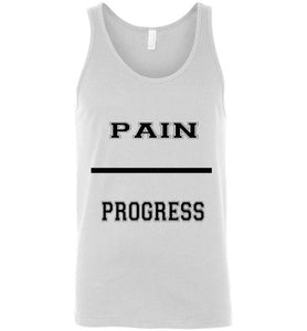 Pain Equal Progress women's Canvas Tank Top]Jtapparel.com - JTApparel