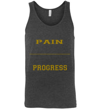 Pain Equal Progress Men's Canvas Tank Top]Jtapparel.com - JTApparel