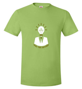 Why Not Retire Short Sleeve Hanes Nano-T Tee - JTApparel