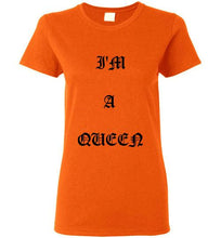 I'm A Queen Logo Gildan Ladies Short- Sleeve Tee]Jtapparel.com - JTApparel