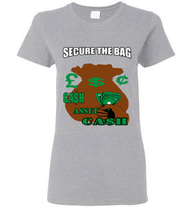 Secure The Bag Ladies Short- Sleeve - JTApparel