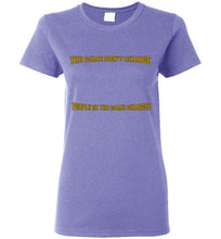 The Game Don't Change Logo Gildan Ladies Short-Sleeve Tee] Jtapparel.com - JTApparel