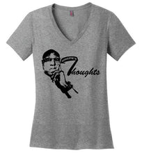 Joseph's Thoughts Signature Logo District Made Ladies V Neck Tee]Jtapparel.com - JTApparel