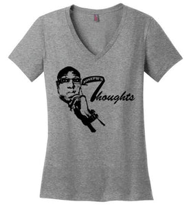 Joseph's Thoughts Signature Logo District Made Ladies V Neck Tee]Jtapparel.com - JTApparel