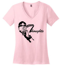 Joseph's Thoughts Signature Logo District Made Ladies V Neck Tee]Jtapparel.com - JTApparel