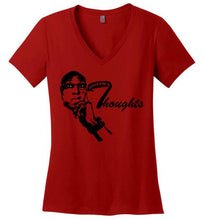 Joseph's Thoughts Signature Logo District Made Ladies V Neck Tee]Jtapparel.com - JTApparel