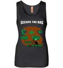 Secure The Bag Next Level Womens Jersey Tank Top - JTApparel