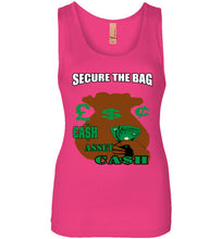 Secure The Bag Next Level Womens Jersey Tank Top - JTApparel