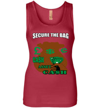 Secure The Bag Next Level Womens Jersey Tank Top - JTApparel