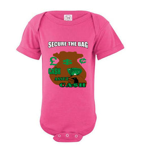 Secure The Bag Infant Jersey Bodysuit - JTApparel